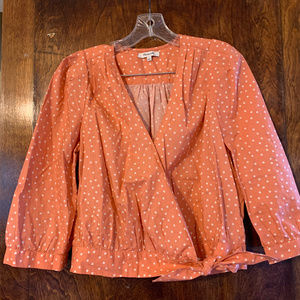 Madewell Star Wrap Top